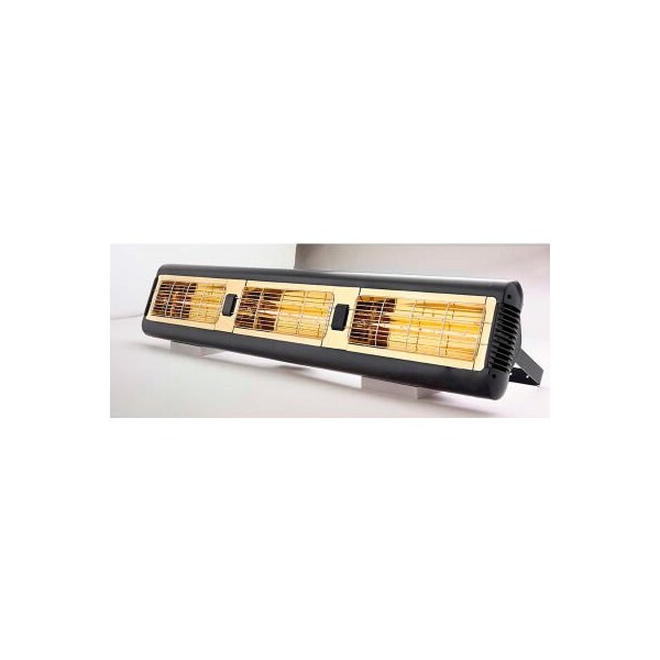 Inforesight Consumer Products Solaira SALPHA3-45240L1B Series H3 Infrared Heater - 4.5KW 208-240V Black SALPHAH3-45240-L1B - main